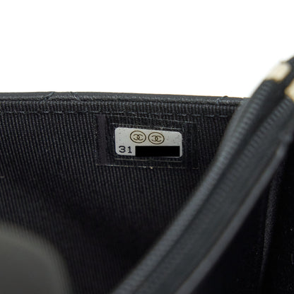 CHANEL WALLET ON CHAIN IN LAMBSKIN WITH CHARMS IN LGHW