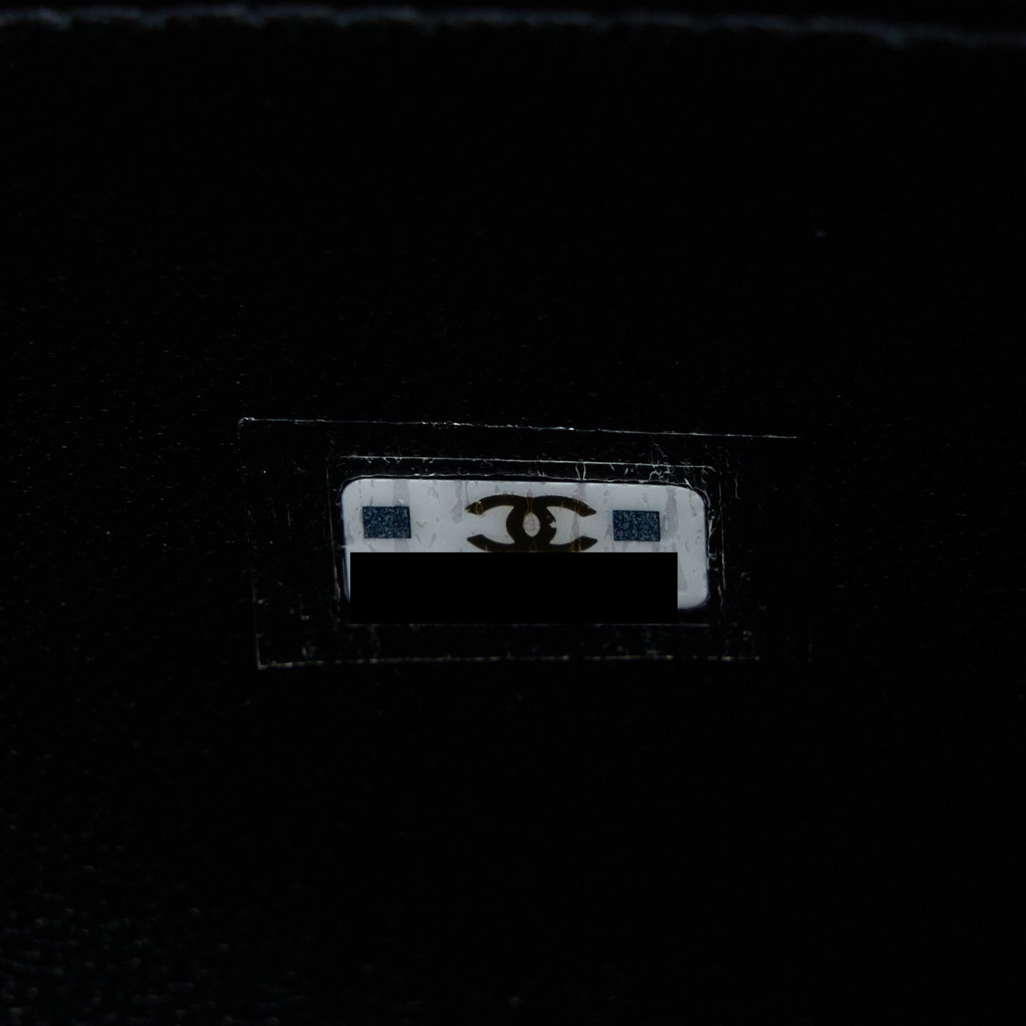 Chanel 22B Flap Bag With Enamel Top Handle Lambskin Black GHW