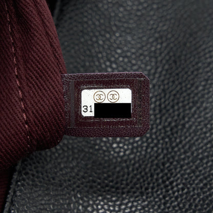 Chanel Small Business Affinity Caviar Black LGHW