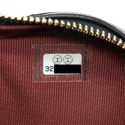 Chanel 22S Small Heart Bag Lambskin Black LGHW