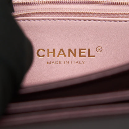 Chanel Seasonal Flap Bag Calfskin / Suede Leather Burgundy GHW