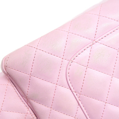 Chanel Cambon aligned Large Reporter Bag in Pink
