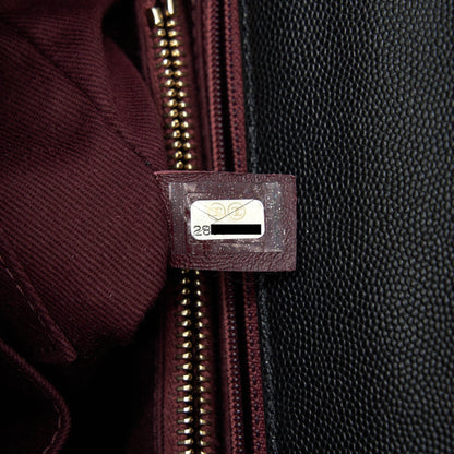 Chanel coco Handle Medium in caviar black