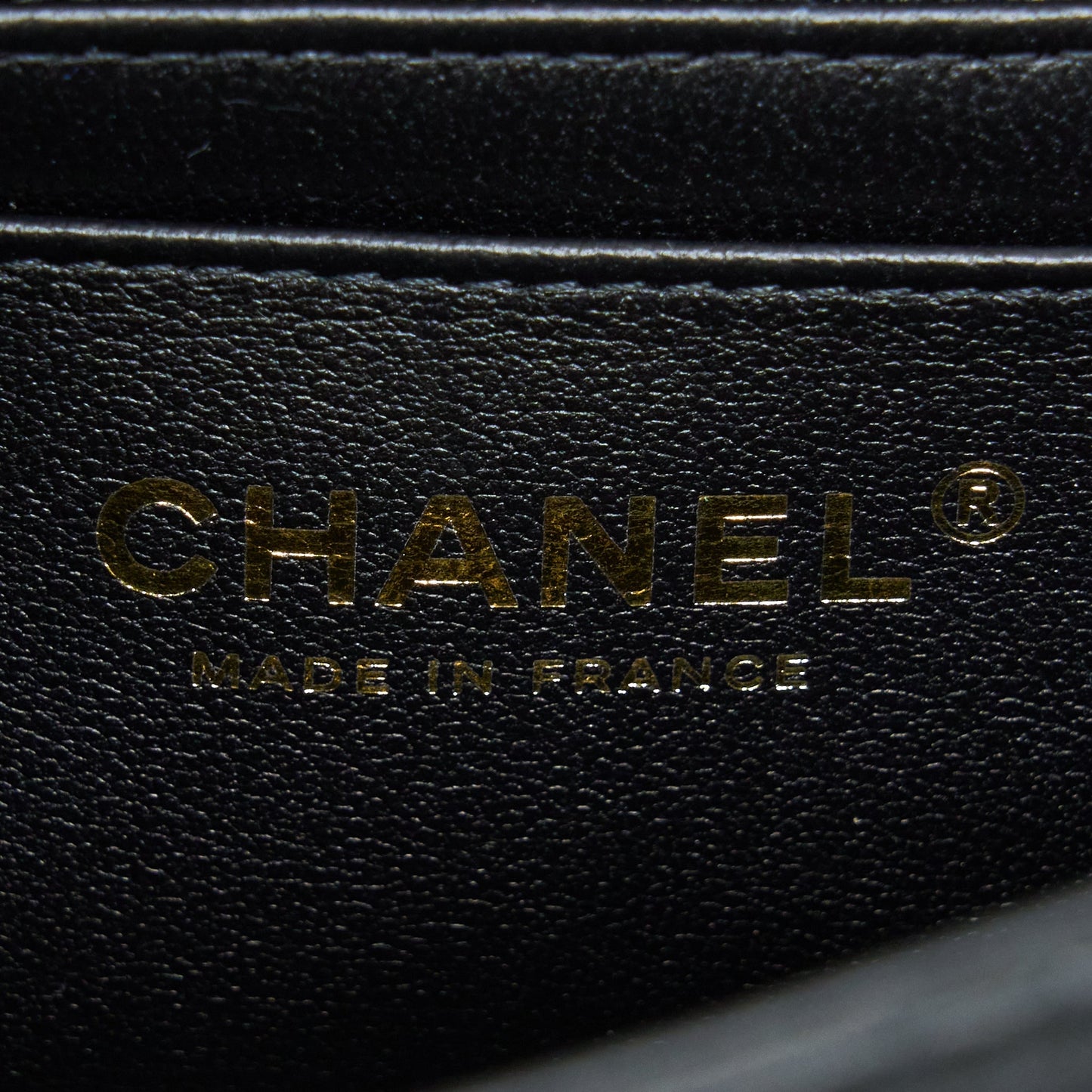 Chanel Top Handle Mini Rectangular Flap Bag Lambskin Black LGHW (Microchip)