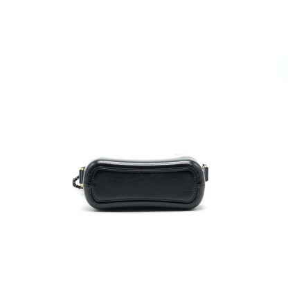 CHANEL SMALL GABRIELLE HOBO BAG WHITE/ BLACK