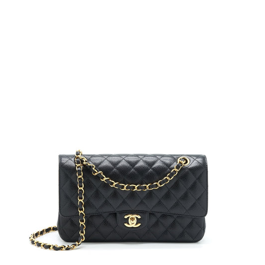 Chanel Classic Double Flap Bag Caviar Black GHW