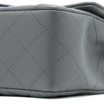 Chanel 22A Mini Rectangular Lambskin Grey LGHW(Microchip)