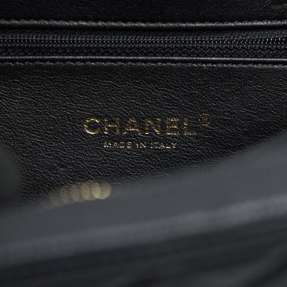 Chanel Cavia Leather Vanity Bag Black GHW