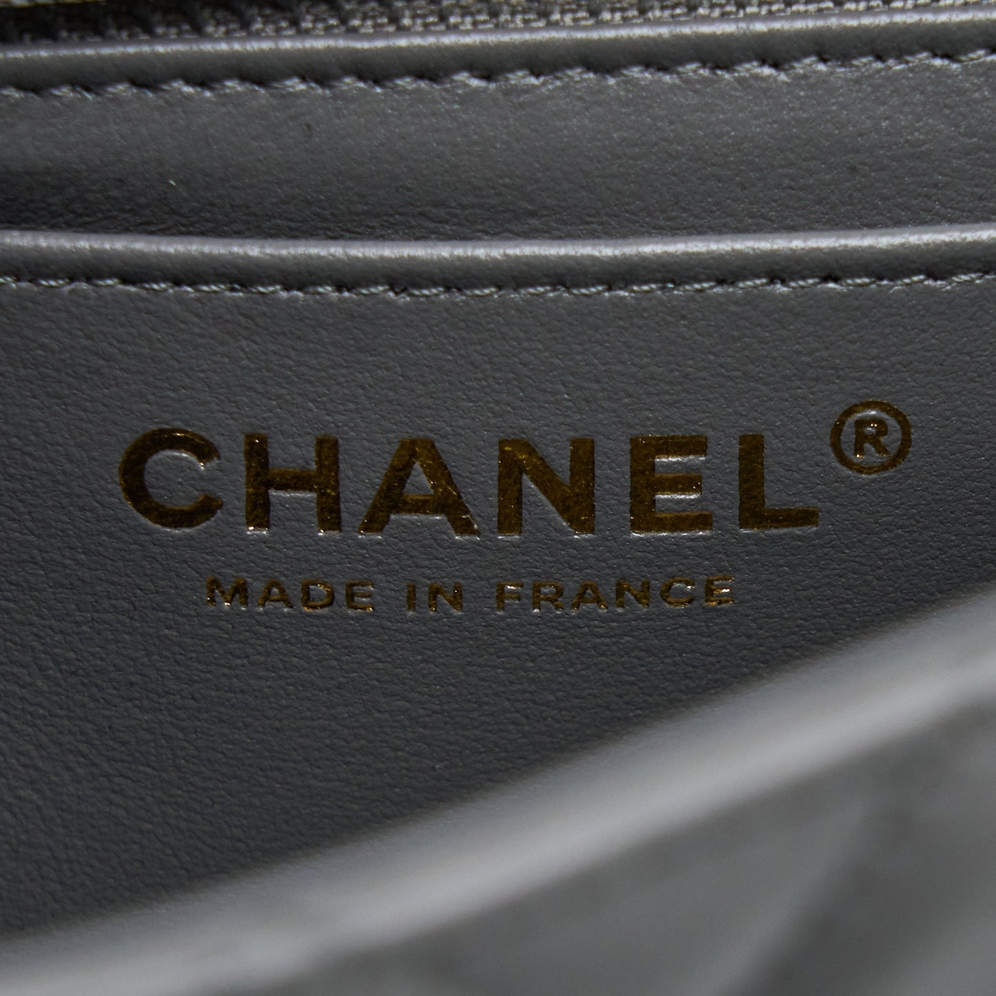 Chanel 22A Mini Rectangular Lambskin Grey LGHW(Microchip)