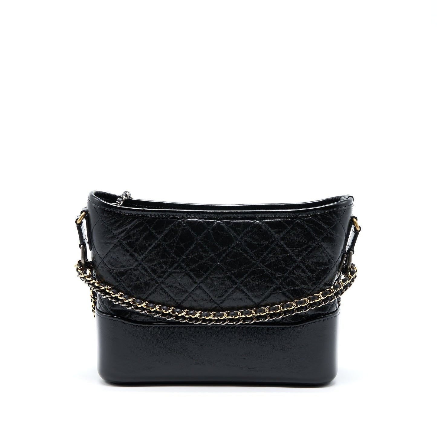 Chanel New Medium Gabrielle Hobo Bag Aged Smooth Calfskin Multicolour Hardware