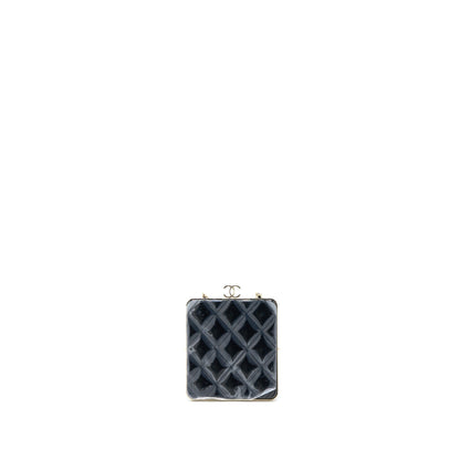 Chanel Mini Clip With Chain Lambskin Black LGHW
