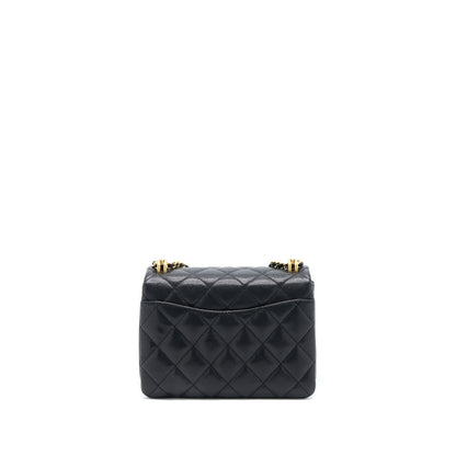 Chanel 22K Coco First Caviar Leather Black GHW (Microchip)