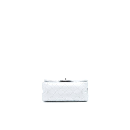 Chanel Mini 2.55 Reissue Flap Bag Calfskin Light Grey SHW