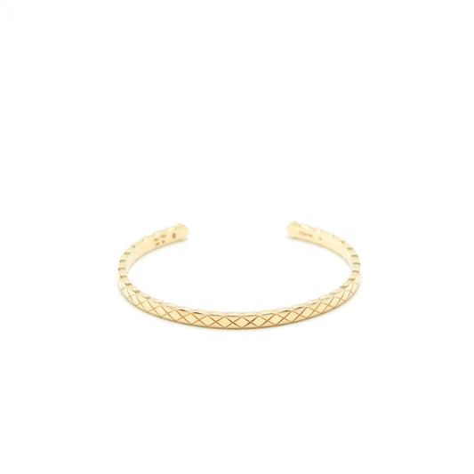 Chanel Size S Coco Crush Bracelet 18k Yellow Gold