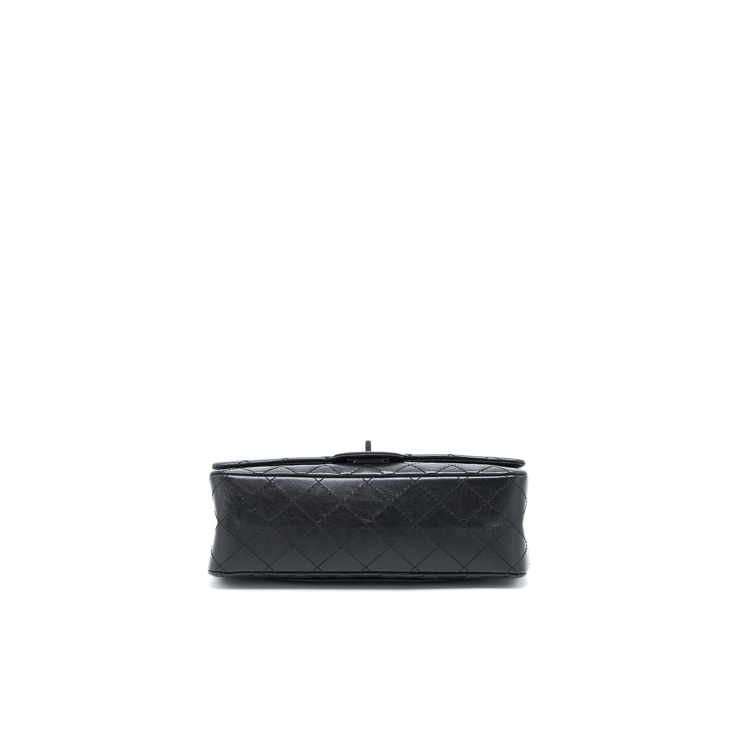 Chanel 2.55 Small Reissue Flap Bag Aged Calfskin Ruthenium SHW (Microchip)