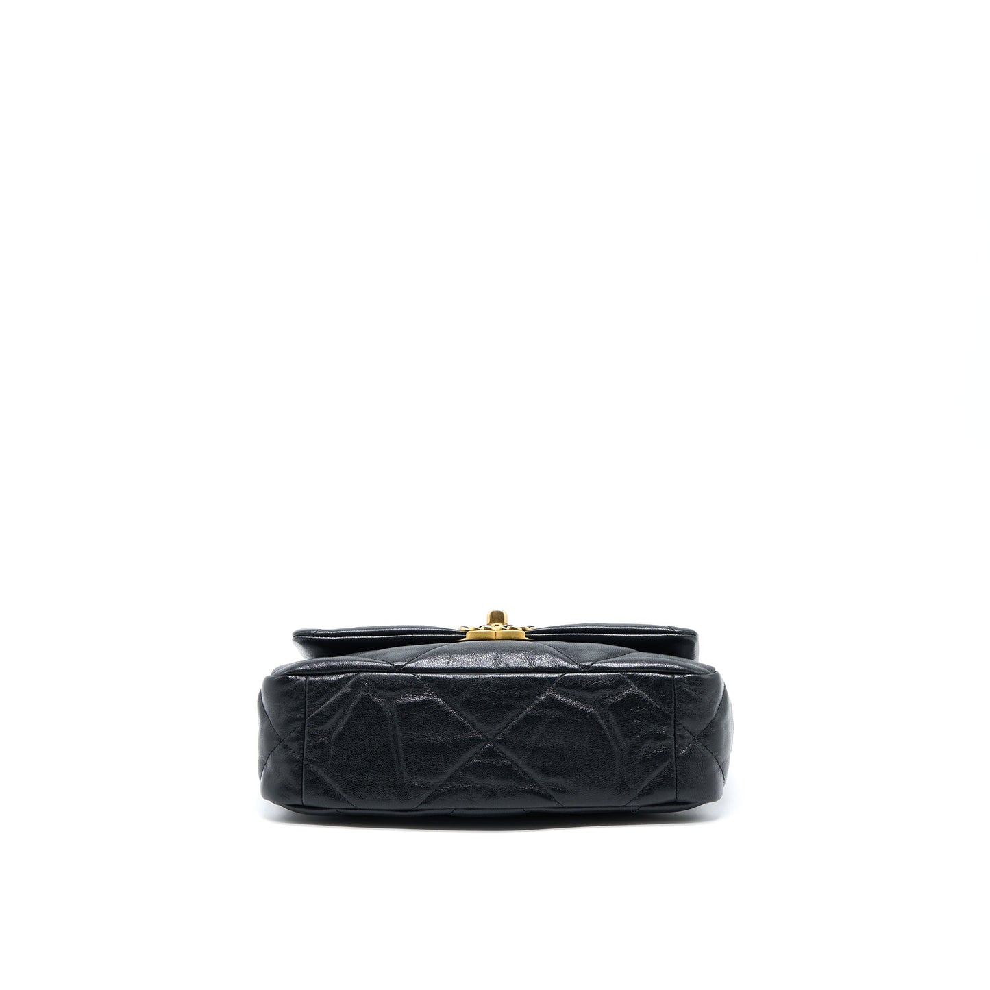 Chanel Small 19 Bag Goatskin Black Multicoloured Hardware