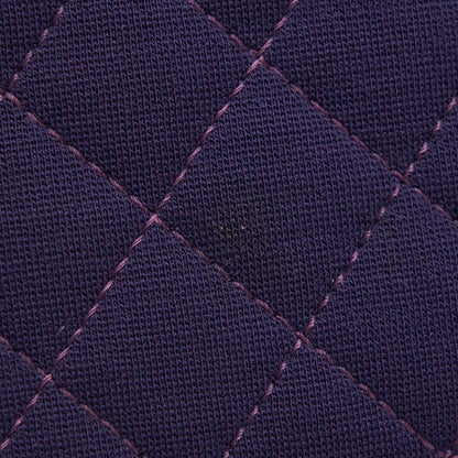 Chanel 2.55 Reissue 226 Double Flap Bag Fabric Purple Ruthenium Sliver Hardware