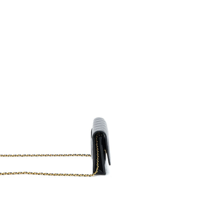 Chanel Classic Wallet On Chain Caviar Black GHW (Microchip)