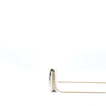 Chanel Classic Wallet On Chain Caviar White LGHW (Microchip)