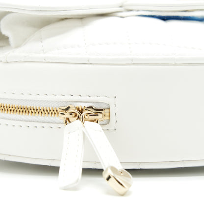 Chanel 22S Heart Bag Lambskin White LGHW (Microchip)