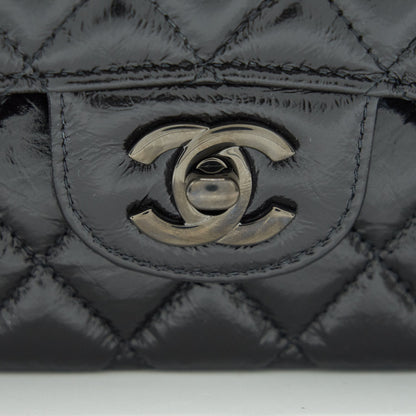 Chanel Medium Classic Double Flap Bag Shiny Crumpled Calfskin