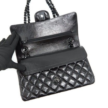 Chanel Medium Classic Double Flap Bag Shiny Crumpled Calfskin