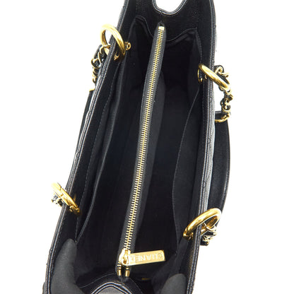 CHANEL CAVIAR GRAND SHOPPING TOTE GST BLACK