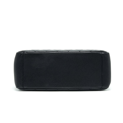 CHANEL CAVIAR GRAND SHOPPING TOTE GST BLACK