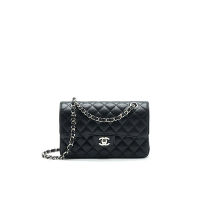 CHANEL CLASSIC SMALL DOUBLE FLAP CAVIAR