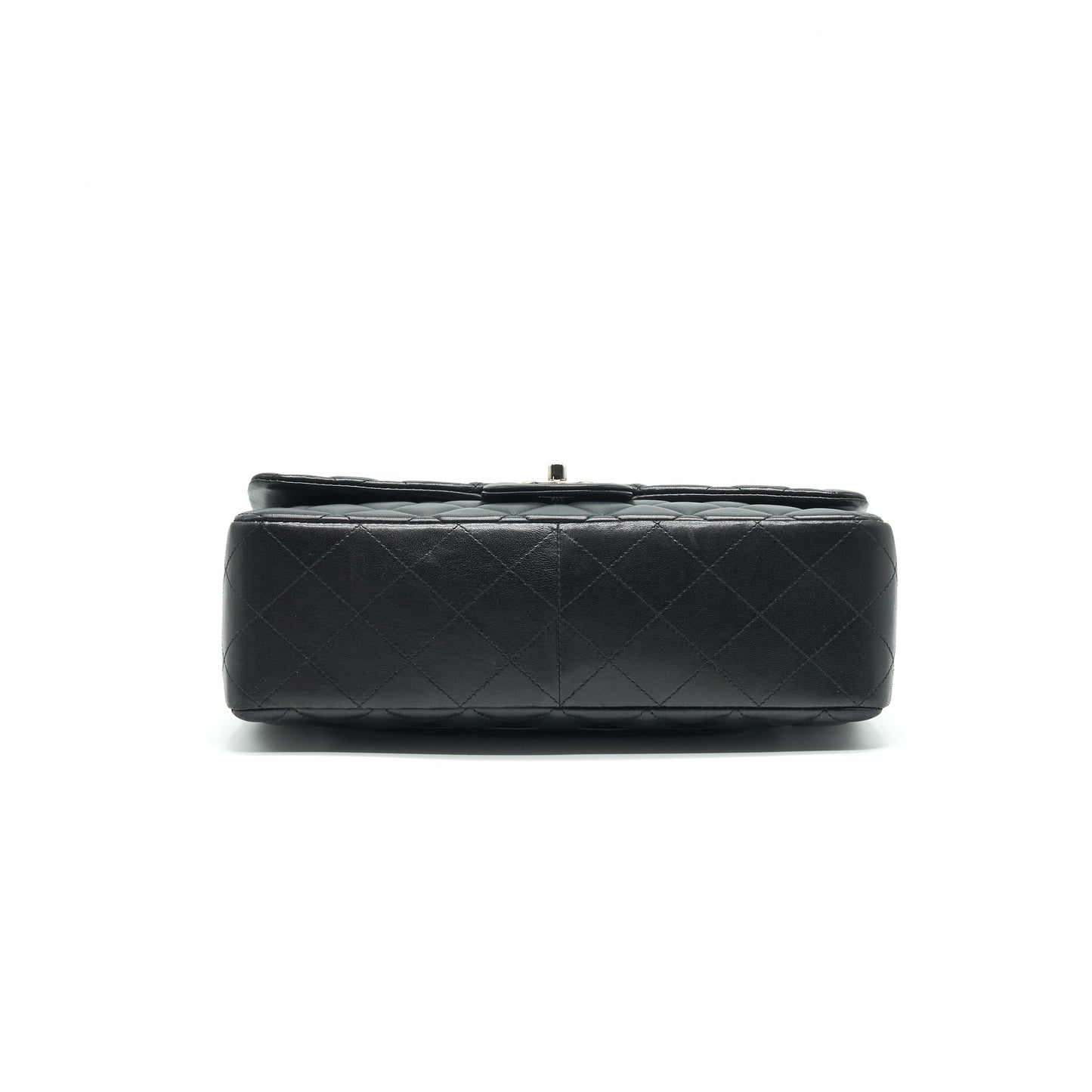 Chanel Single Flap jumbo Bag Lambskin Black SHW