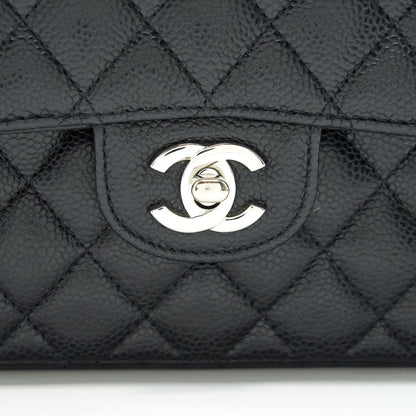 CHANEL CLASSIC SMALL DOUBLE FLAP CAVIAR