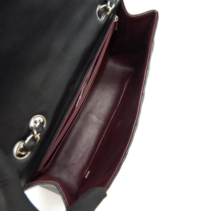 Chanel Single Flap jumbo Bag Lambskin Black SHW
