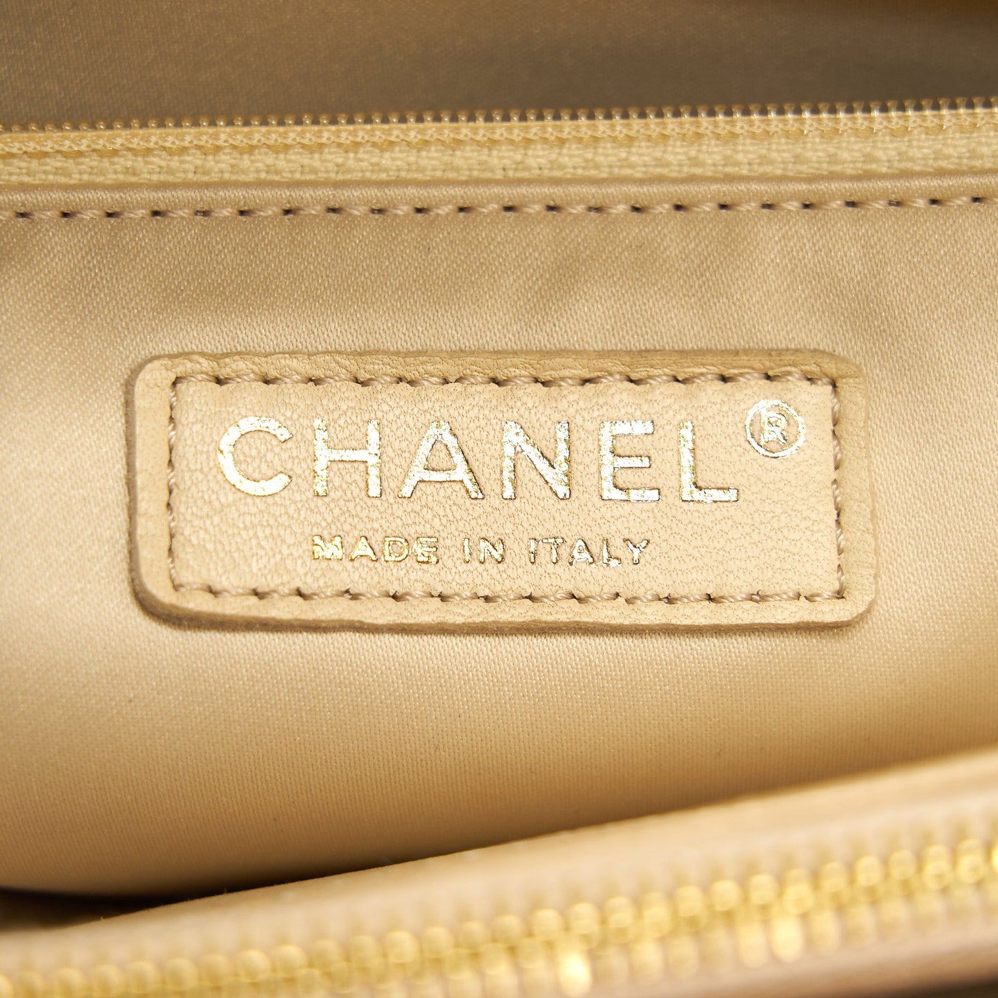 CHANEL CAVIAR GRAND SHOPPING TOTE GST BEIGE