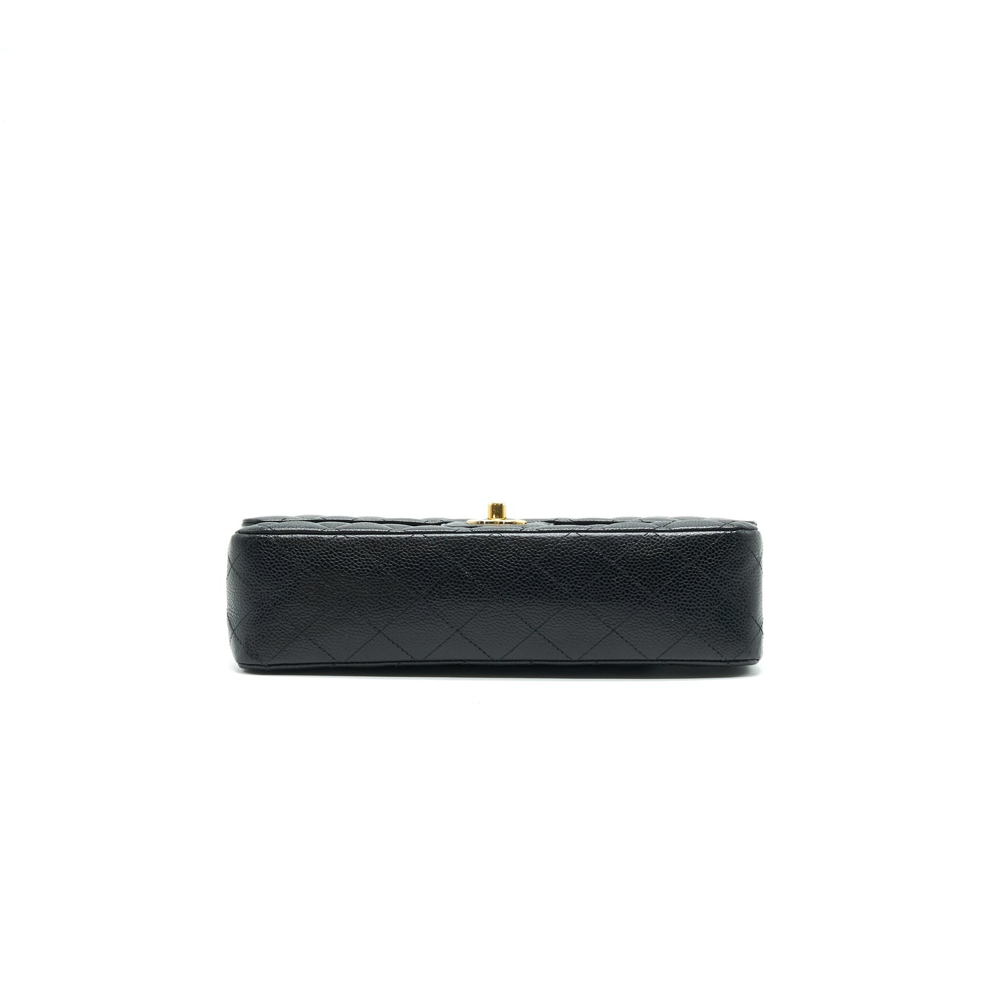 Chanel Medium Classic Double Flap Bag Caviar Black GHW Serial16