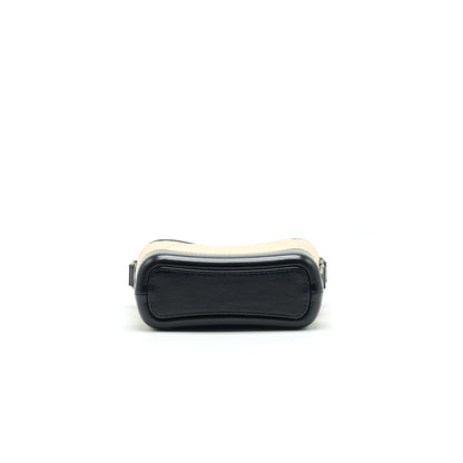 CHANEL SMALL GABRIELLE HOBO BAG BEIGE/BLACK