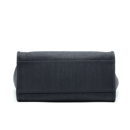 CHANEL MEDIUM DEAUVILLE TOTE IN BLACK GHW