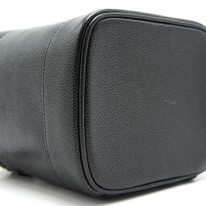 Chanel Vintage Vanity Case Caviar Black GHW