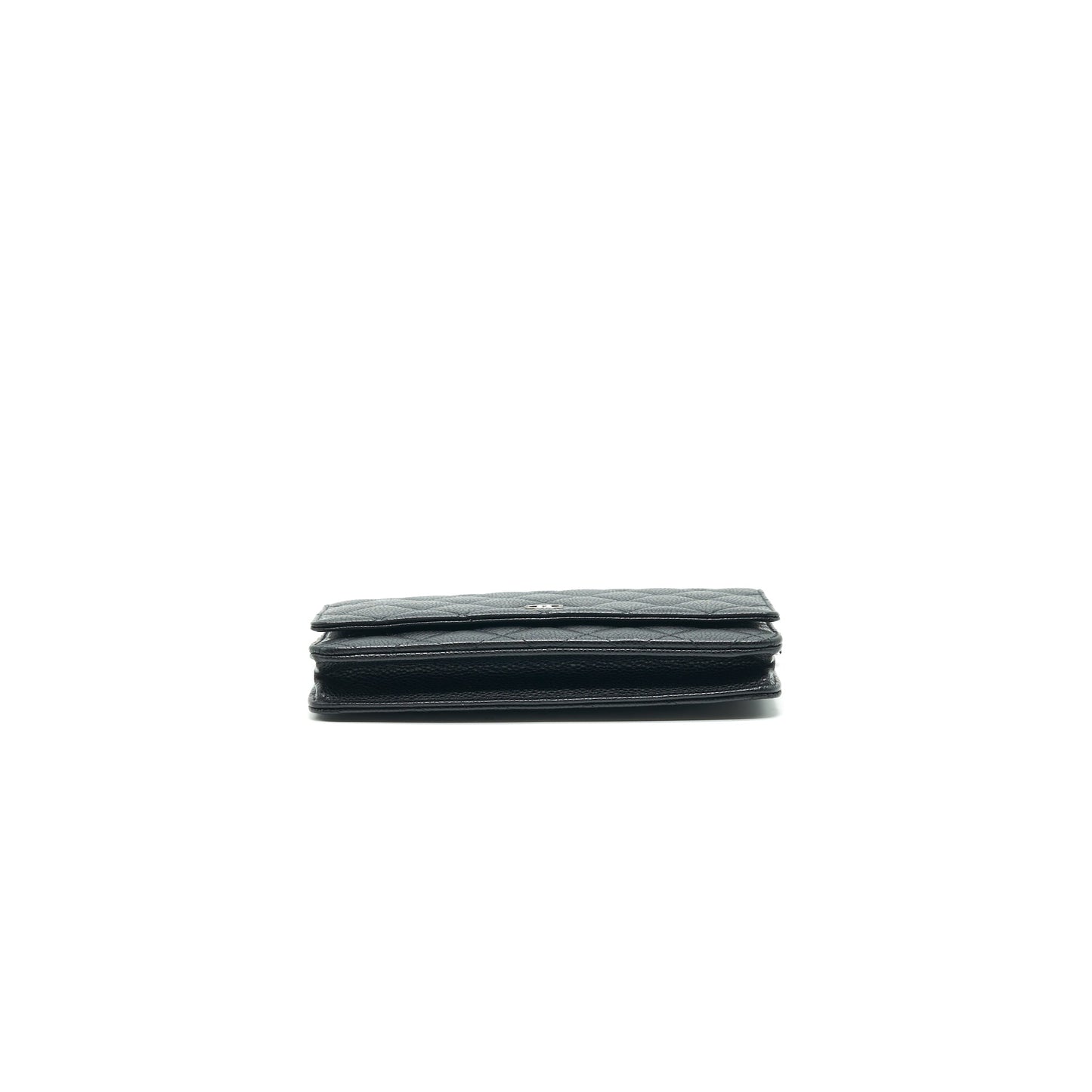 Chanel Caviar Wallet on Chain Black SHW