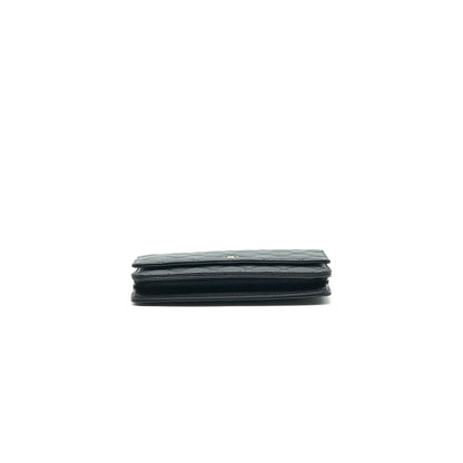 Chanel Caviar Wallet on Chain Black SHW