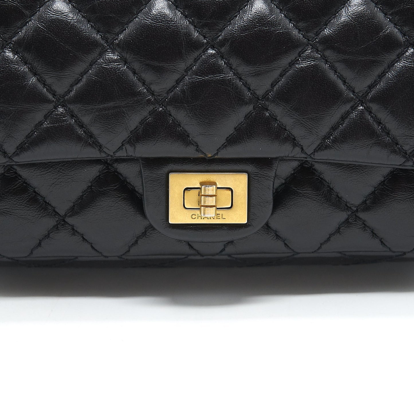 Chanel 2.55 Reissue mini waist Belt Bag black GHW