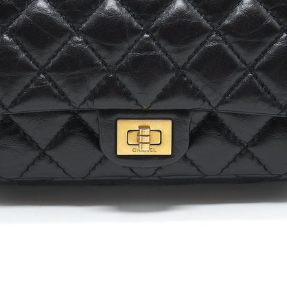 Chanel 2.55 Reissue mini waist Belt Bag black GHW