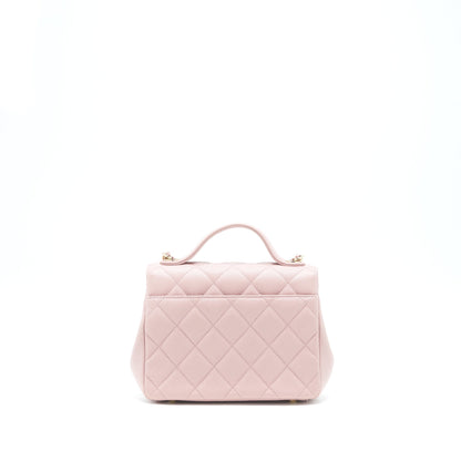 Chanel Small Business affinity flap Bag Caviar Light Pink LGHW