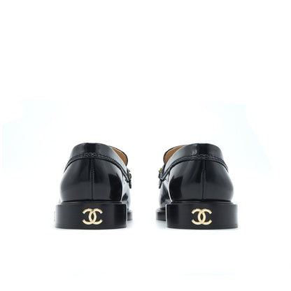 Chanel size35 Loafer Patent leather black LGHW