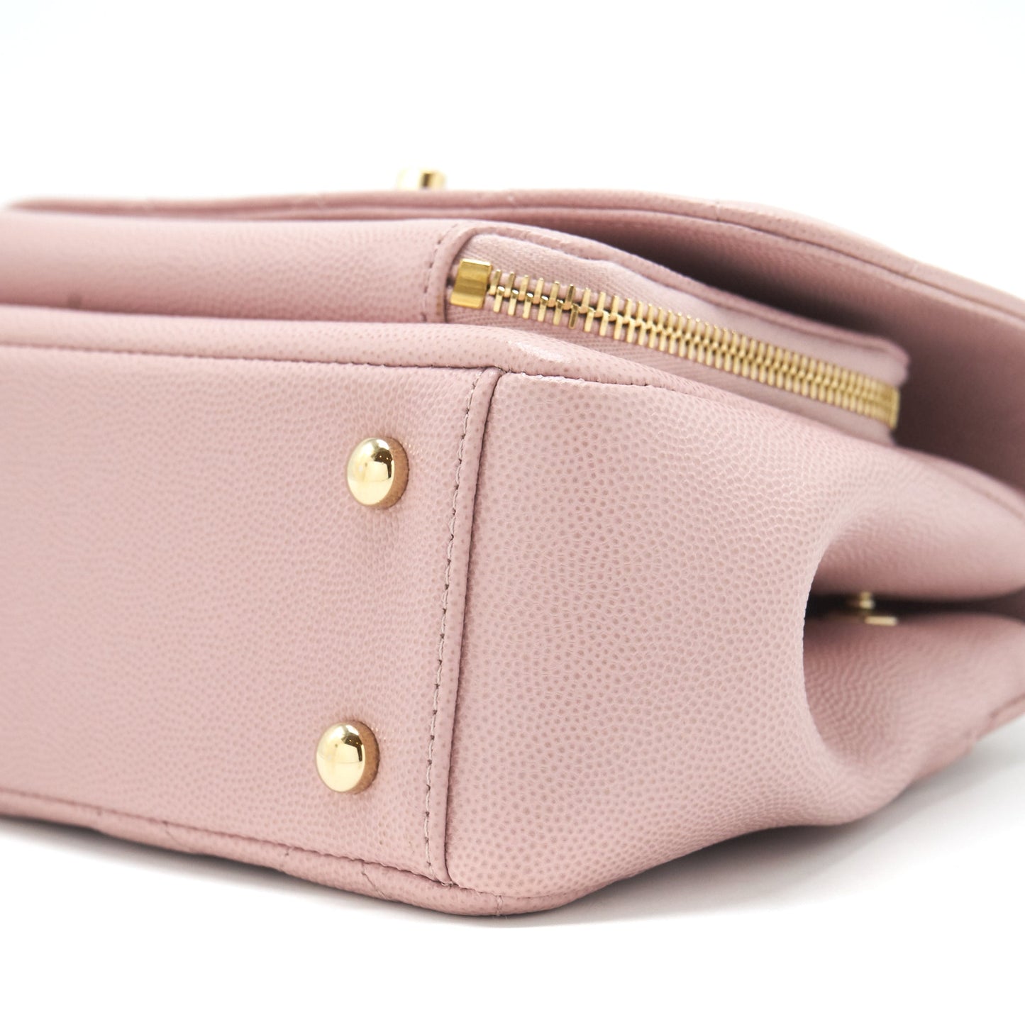 Chanel Small Business affinity flap Bag Caviar Light Pink LGHW