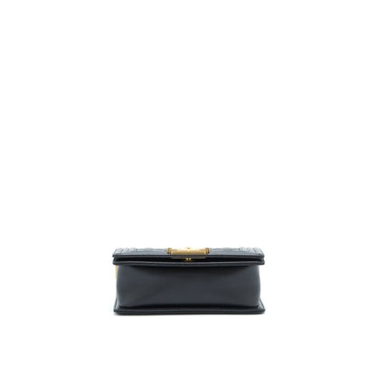 Chanel Small Boy Bag Caviar Black GHW
