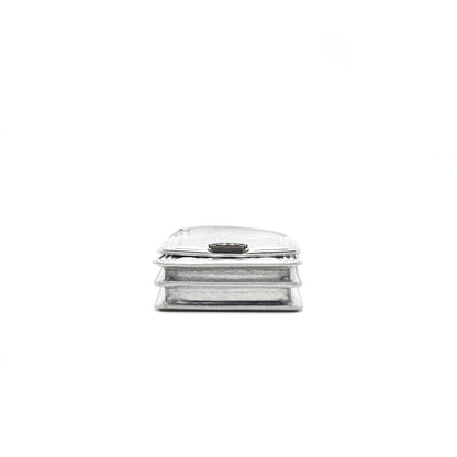 Chanel Boy Chanel Leboy Silver with Ruthenium Hardware
