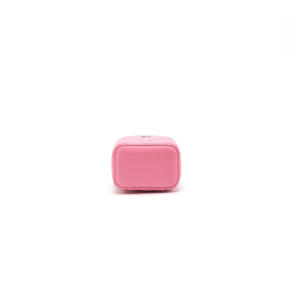 Chanel Small Vanity with Chain Pink