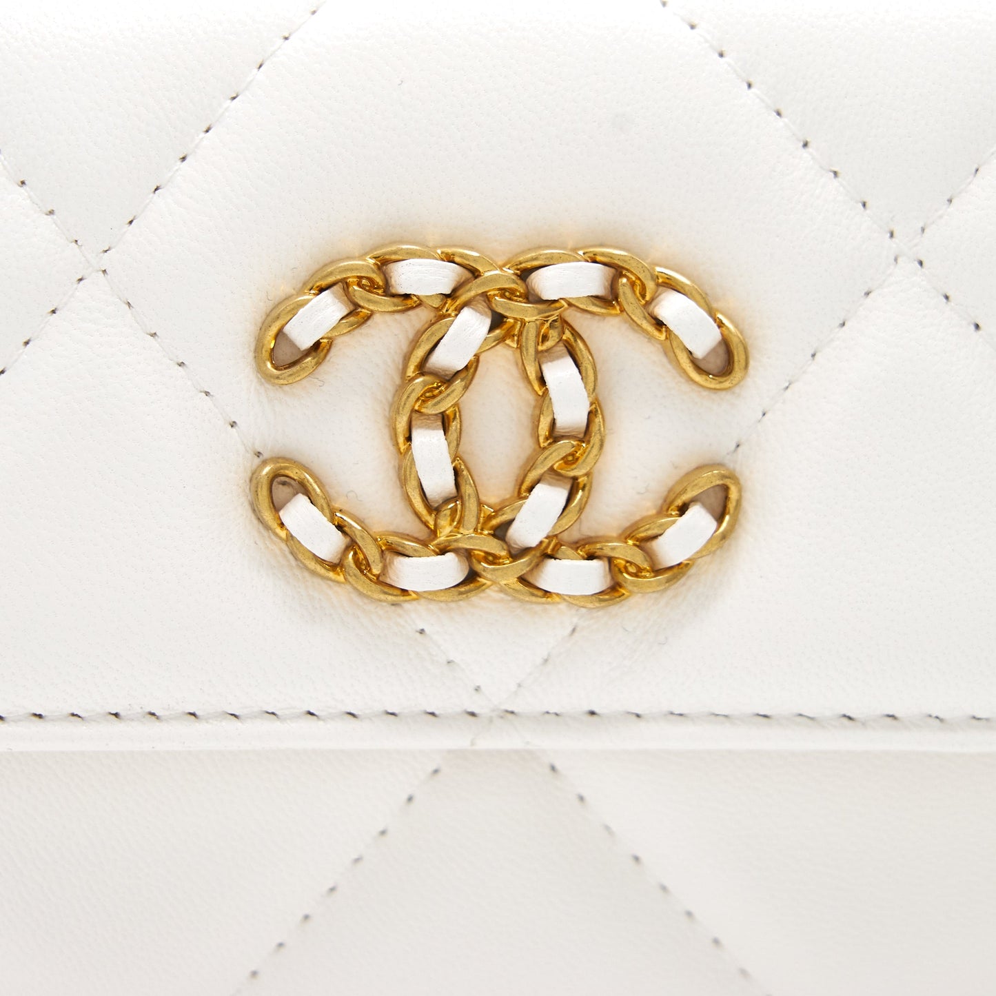 Chanel 19 Flap Coin Purse with Chain