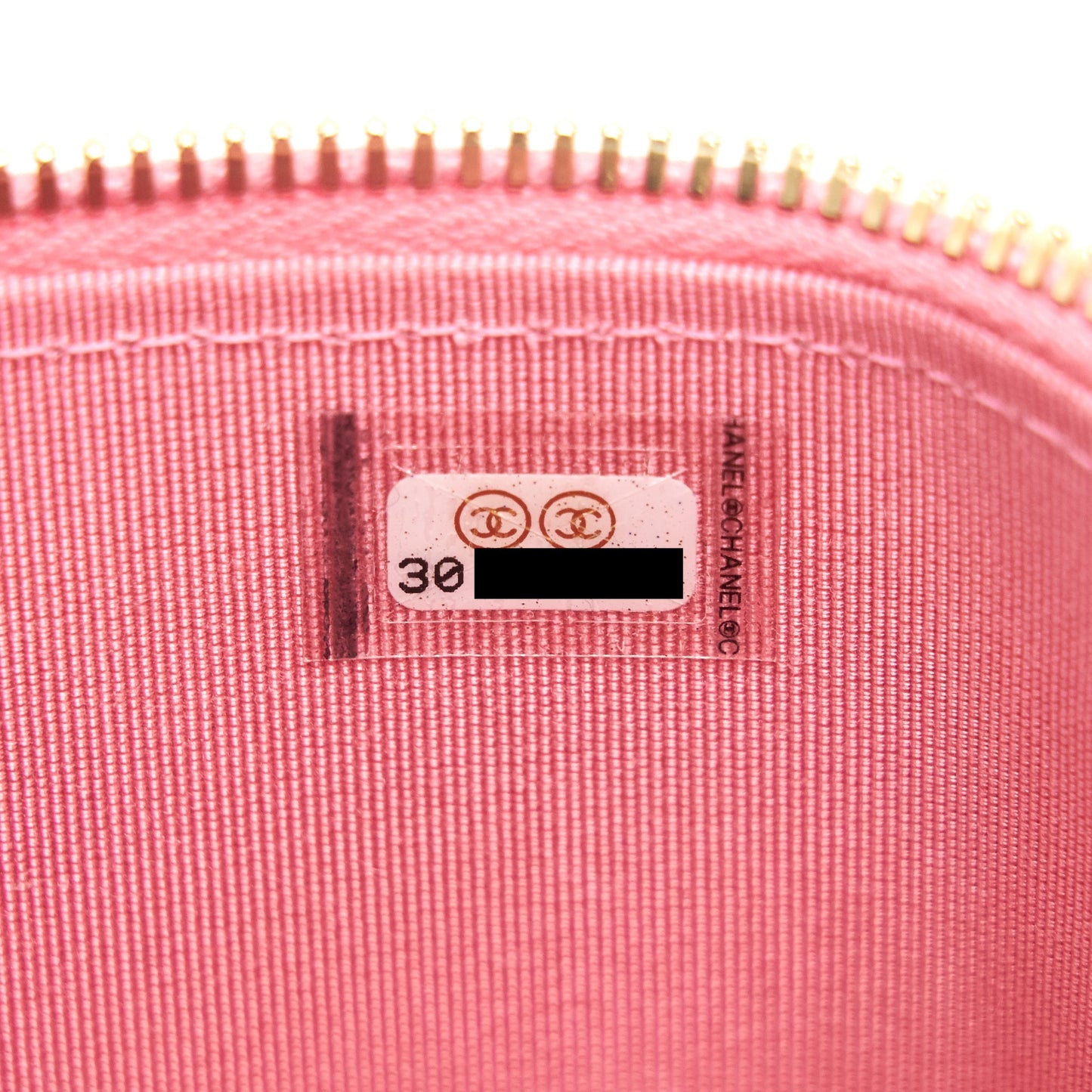 Chanel Small Vanity with Chain Pink