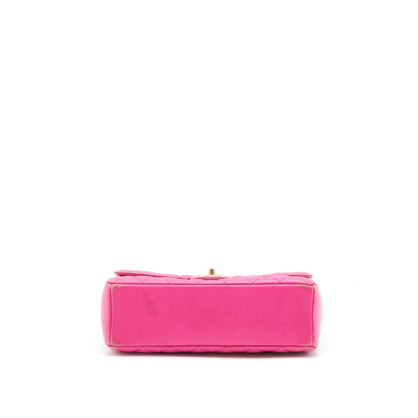 Chanel Quilted Flap Bag Lambskin Pink GHW